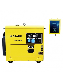 Generador Diesel 7kw Silencioso Monofásico con ATS Otaru