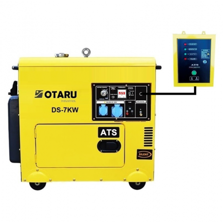 PREVENTA | Generador Diesel 7kw Cerrado Monofásico con ATS Otaru