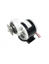 Motor Eléctrico 250w 12v DC Brushed Polea , Piñon y Cadena