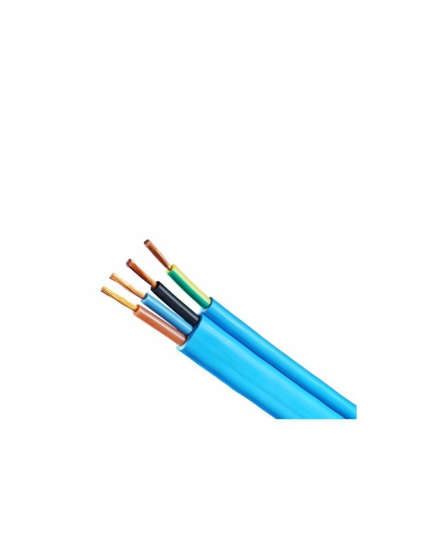 Metro de Cable Bomba Sumergible Pozo Profundo 1HP 2.5mm2