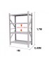 Pack x 3 Estanterias Rack Profesional Blanca