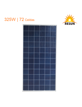 Panel Solar Fotovoltaico Policristalino 325w 24v 72 Celdas Certificado Sec Caja Individual