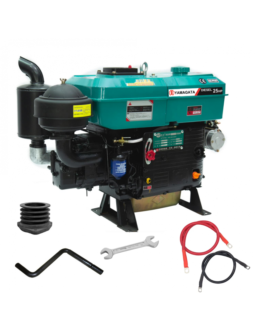 Motor Diesel 25HP Multipropósito Water Cooler Yamagata