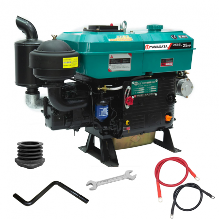 Motor Diesel 25HP Multipropósito Water Cooler Yamagata