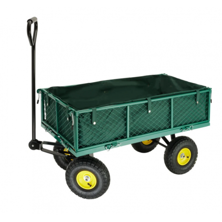 Carrito Multipropósito 4 Ruedas barandas 200 kg