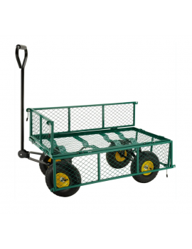 Carrito Multipropósito 4 Ruedas barandas 200 kg