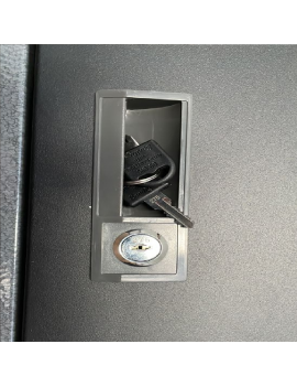 Locker metálico 2 niveles , colgador, espejo y cerradura