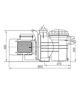 PREVENTA | Bomba de Piscina 2HP 220v con Canastillo autocebante