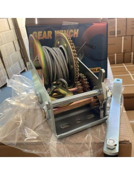 Tecle Manual Manivela Capacidad 544 Kg 1.200 Lbs