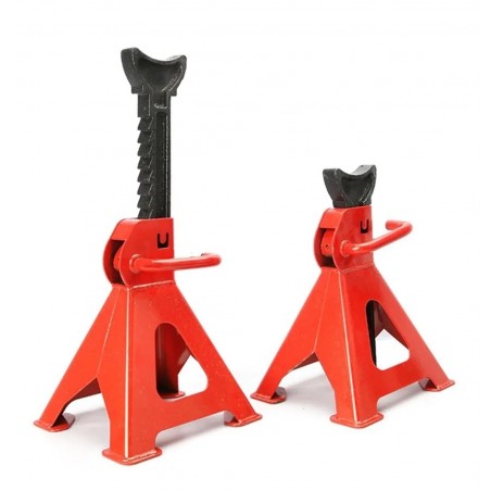 2 Banquillos Mecánico 6 Ton Caballete Soporta Gata Hidráulica