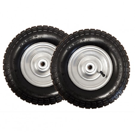Pack x 2 Ruedas Multiproposito 13 pulgadas inflable 4.00-6 13x4
