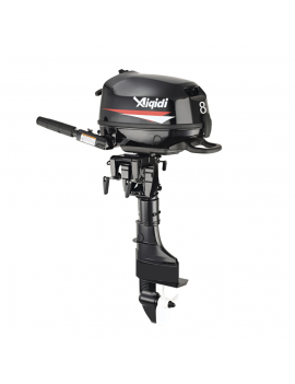 PREVENTA | Motor fuera de borda  8HP Pata Larga 4T water cooler con estanque auxiliar de combustible