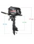 PREVENTA | Motor fuera de borda  8HP Pata Larga 4T water cooler con estanque auxiliar de combustible