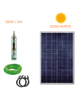 Kit Full Bomba Pozo Profundo 40 Mts 285W - Zona Norte