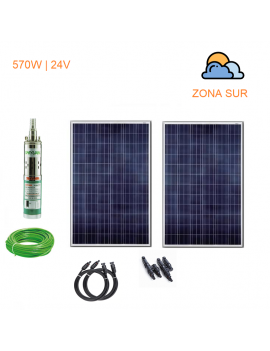 Kit Full Bomba Pozo Profundo 40 Mts 570W - Zona Sur