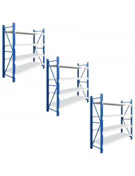 Pack x 3 Estanterias Rack Profesional Industrial