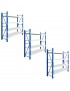 Pack x 3 Estanterias Rack Profesional Industrial