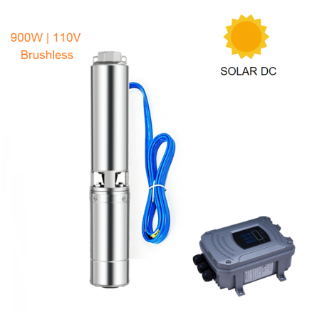 Bomba Pozo Profundo 65 Mts 900W Mppt Brushless