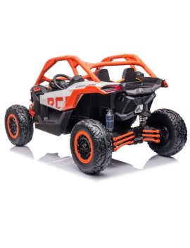 PREVENTA | Can-Am 4X4 Niño 24V Maverick RC UTV Ruedas EVA y Cuero