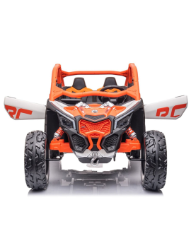 PREVENTA | Can-Am 4X4 Niño 24V Maverick RC UTV Ruedas EVA y Cuero