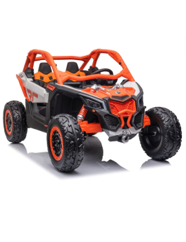 PREVENTA | Can-Am 4X4 Niño 24V Maverick RC UTV Ruedas EVA y Cuero