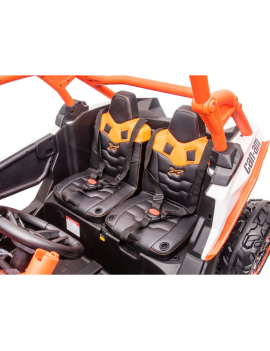 PREVENTA | Can-Am 4X4 Niño 24V Maverick RC UTV Ruedas EVA y Cuero