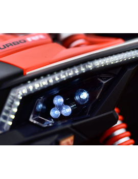 PREVENTA | Can-Am 4X4 Niño 24V Maverick RC UTV Ruedas EVA y Cuero