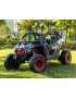 Can-Am 4X4 Niño 12V Maverick RS UTV Ruedas EVA