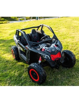 Can-Am 4X4 Niño 12V Maverick RS UTV Ruedas EVA