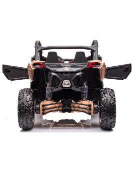 Can-Am 4X4 Niño 12V Maverick RS UTV Ruedas EVA