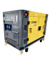 Generador Diesel 12kw Cerrado ATS 220v Monofásico 2 Cilindros en V con Ruedas Otaru