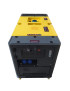 Generador Diesel 15KVA Cerrado ATS 220v Monofásico 2 Cilindros en V con Ruedas Otaru