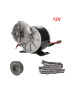 Motor Eléctrico 350w 12v DC Brushed Polea , Piñon y Cadena