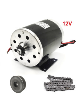 Motor Eléctrico 500w 12v DC Brushed Polea