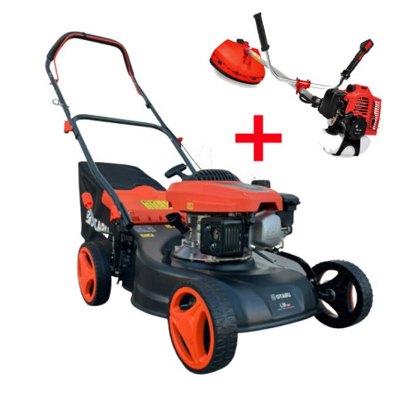PACK - Cortacésped Otaru 17 pulgadas + Orilladora 52cc 2T