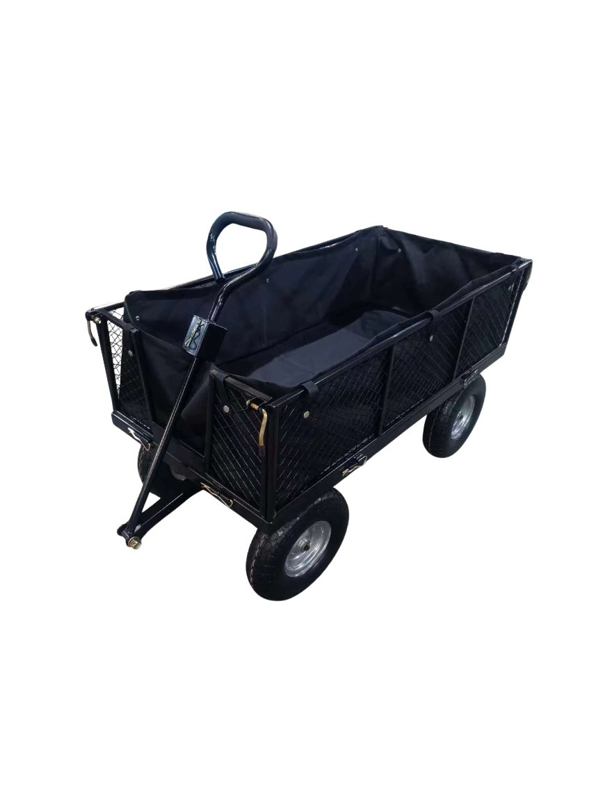 Carrito Multipropósito 4 Ruedas barandas 350 kg