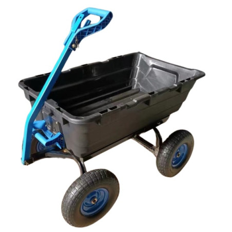 Carrito Multipropósito 4 Ruedas Tolva 450 kg