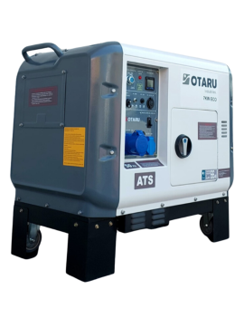 Generador Diesel 7kw Insonorizado Monofásico Otaru Control Remoto