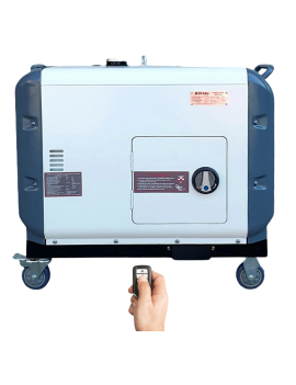 PREVENTA | Generador Diesel 7kw Cerrado Monofásico ATS OTARU Control Remoto