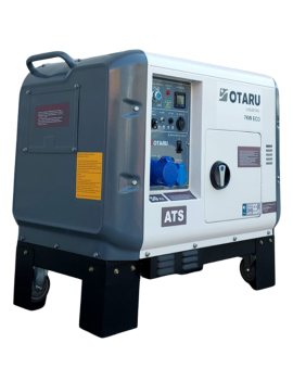 Generador Diesel 7kw Insonorizado Monofásico ATS Otaru Control Remoto