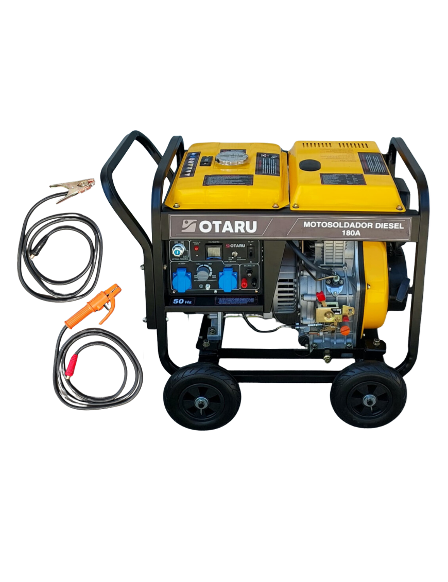 PREVENTA | Motosoldador Diesel 180A Monofásico Otaru Generador 2KW