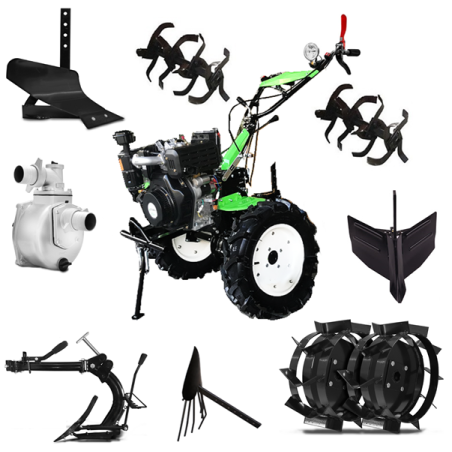 Motocultivador Diesel 11 hp Aro 12 Otaru ULTRA