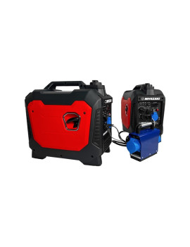 Kit 2 Generadores Inverter Gasolina total 4,6kw + Caja de conexión paralela