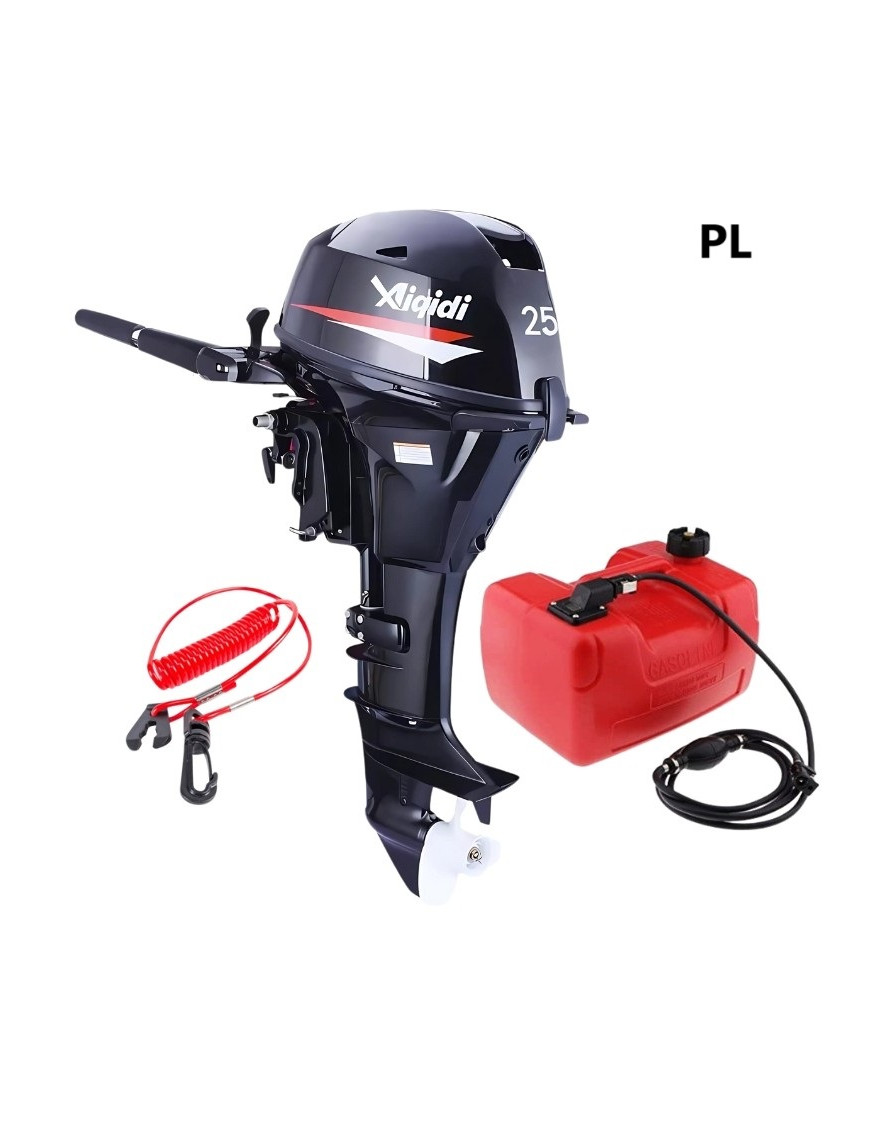 PREVENTA | Motor fuera de borda  25HP Pata Larga 4T water cooler con estanque auxiliar de combustible