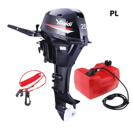 PREVENTA | Motor fuera de borda  25HP Pata Larga 4T water cooler con estanque auxiliar de combustible