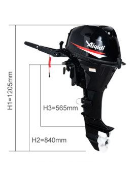 PREVENTA | Motor fuera de borda  25HP Pata Larga 4T water cooler con estanque auxiliar de combustible