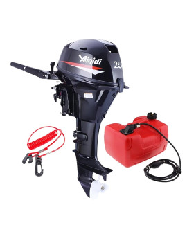 PREVENTA | Motor fuera de borda  25HP Pata Larga 4T water cooler con estanque auxiliar de combustible