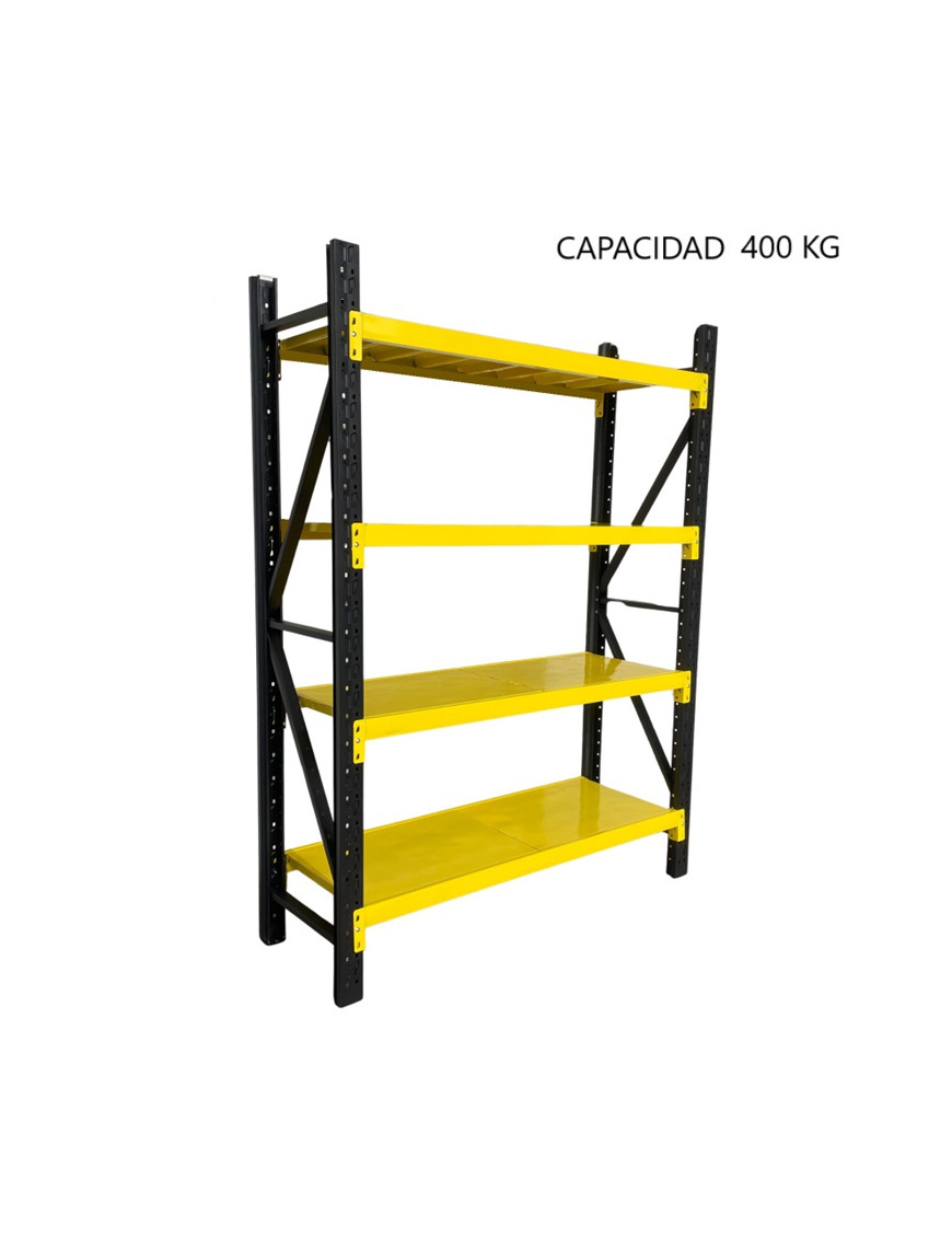 Estantería Rack Profesional Industrial (400kg)