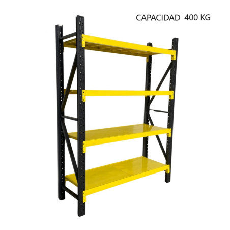 Estantería Rack Profesional Industrial (400kg)