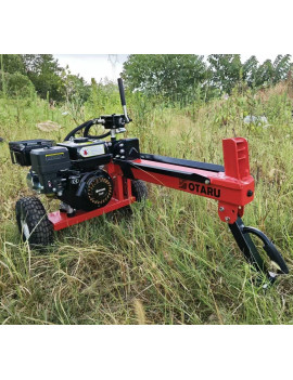 Astilladora Partidora Leña 8 Toneladas Gasolina 4T 7HP con Ruedas